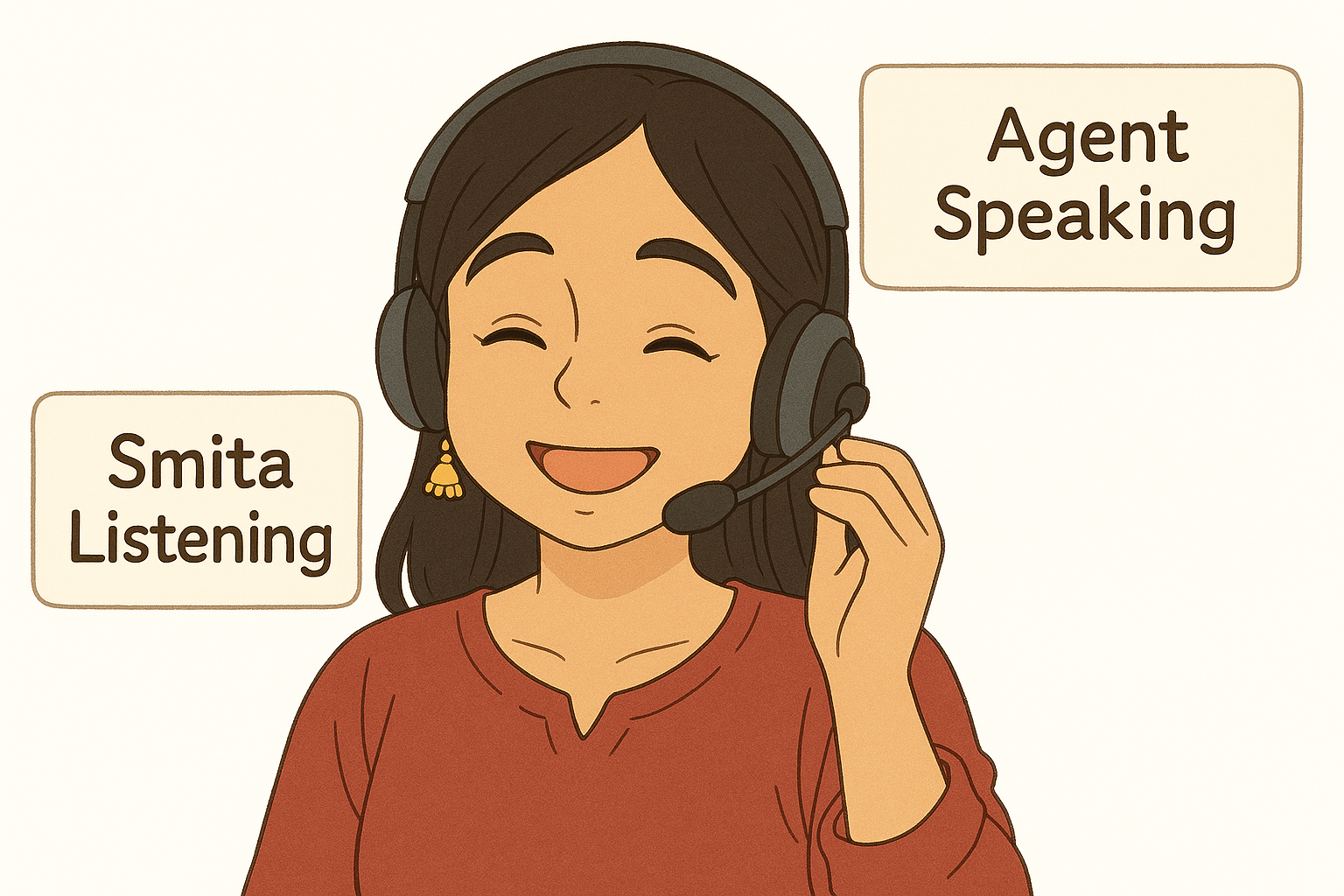 Talking girl